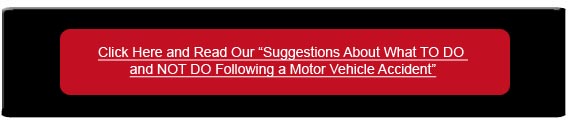 Suggestions about what to do and not do following a motor vehicle accident